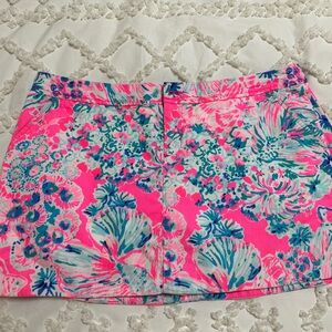 Lilly Pulitzer Pink and White Skirt